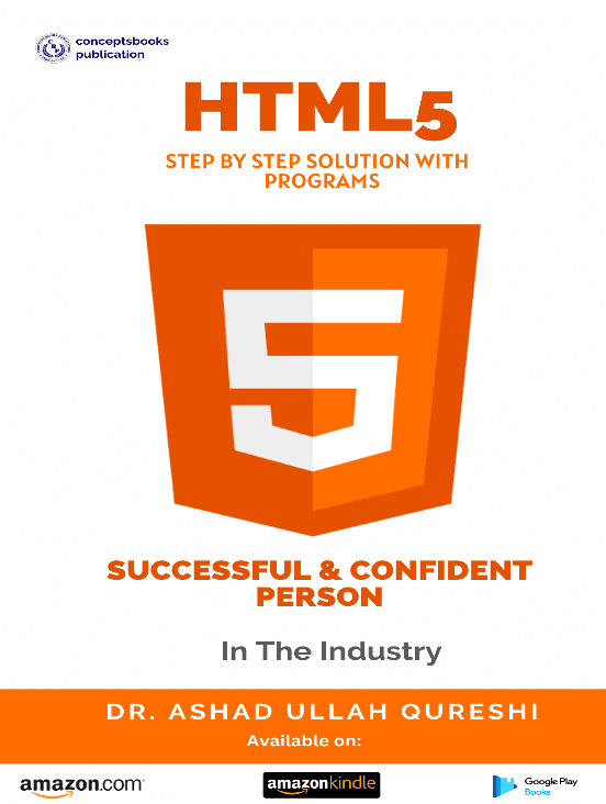 HTML5 Step By Step Solution with Programs book