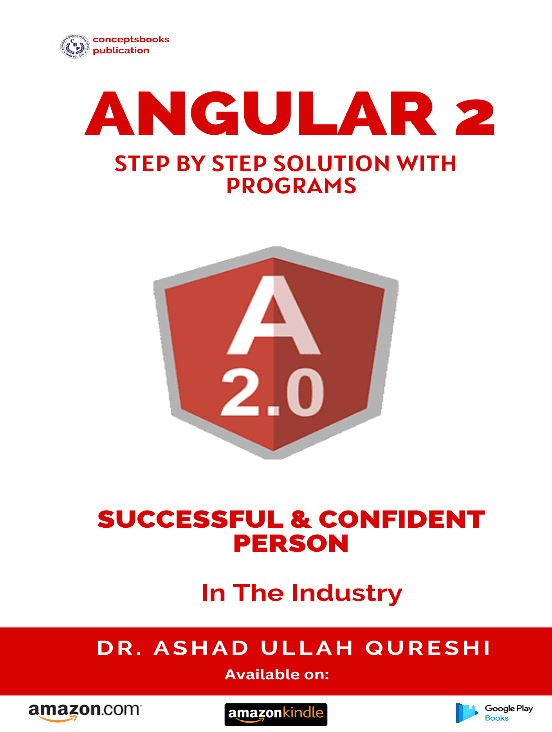 Angular 2 Step By Step Solution with Programs book