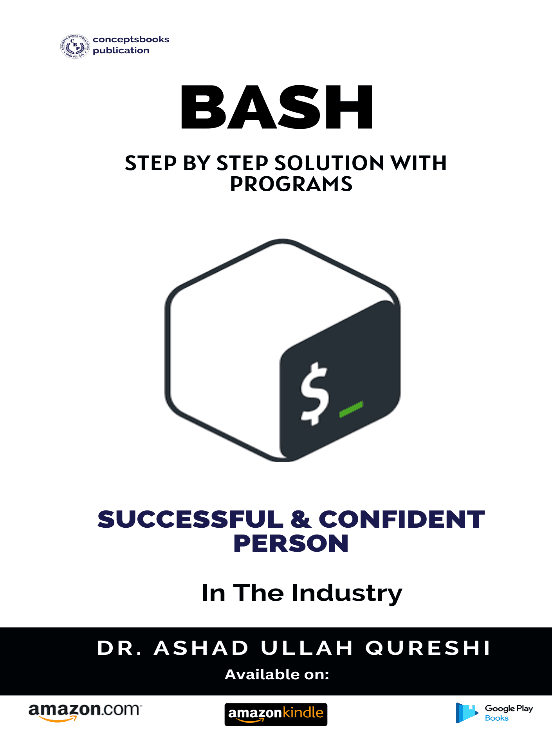 Bash Step By Step Solution with Programs book