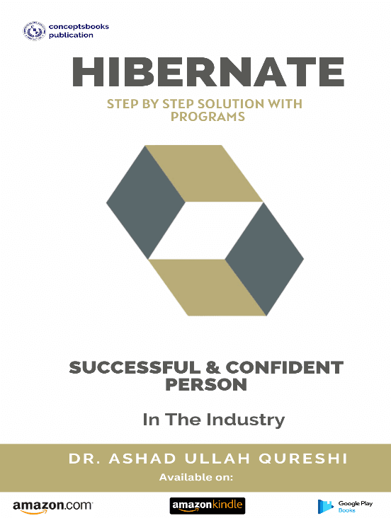Hibernate Step By Step Solution with Programs book