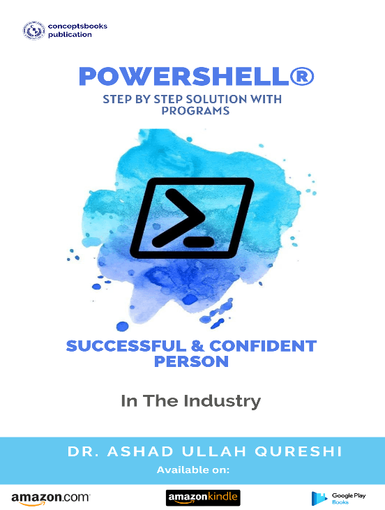 PowerShell® Step By Step Solution with Programs book