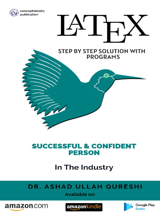 LaTeX Step By Step Solution with Programs book